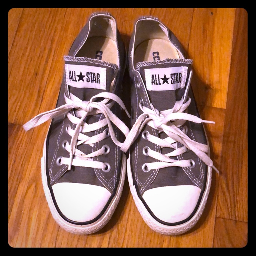 Grey Lo Top Chuck Taylor Converse